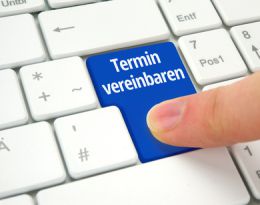 hier geht es zur Online Terminvereinbarung